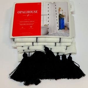 Opalhouse light filtering curtain  54× 84 inch. NIB!